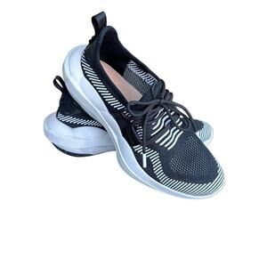 Sorel Women's Explorer Defy Low Shoes Sneakers Black White Size 7.5 NL4817-010